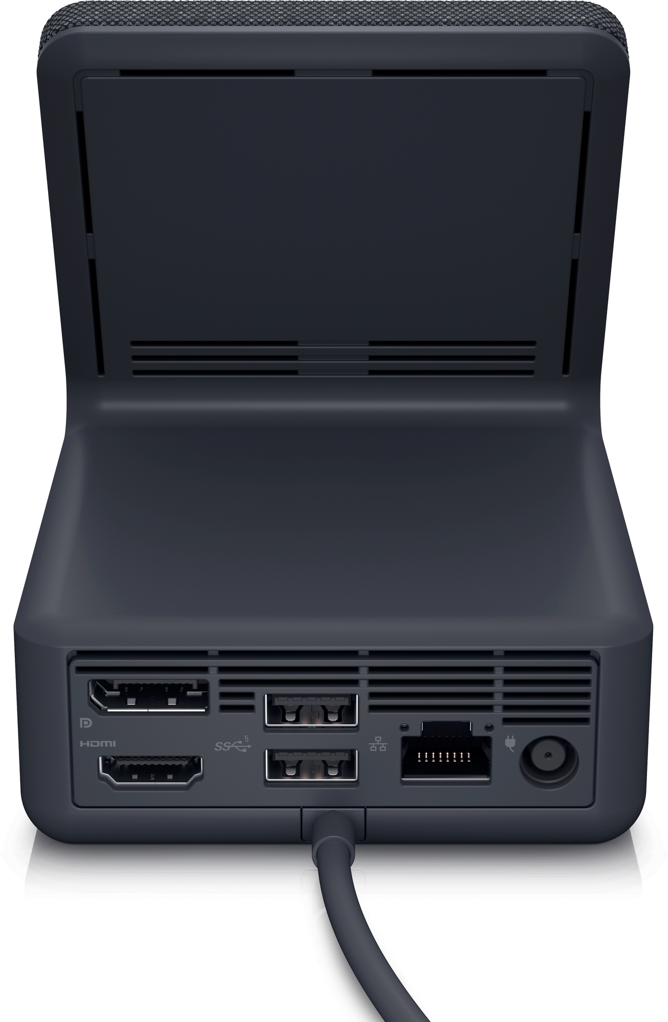 Dell Dual Charge Dock HD22Q, 130W - 4 x USB 3.2 Gen 1 Type A, 1 x USB-C 3.2 Gen 2 with Power Delivery, 1 x HDMI, 1 x DP, Gigabit Ethernet RJ45, Qi Wireless Charging, Support 4K - 60 Hz (Dual Display ). photo 4