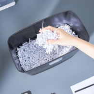 Shredder Qsmile 9006/ P-4/ 8 sheets 220 mm/ Grey thumbnav 4