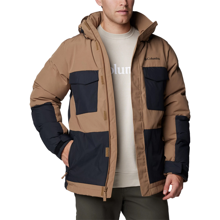 Geacă pt Barbati Columbia Marquam Peak Fusion II Jacket S Maro-negru photo 2