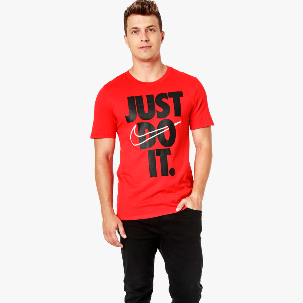 Tricou bărbătesc Nike L Rosu photo 2