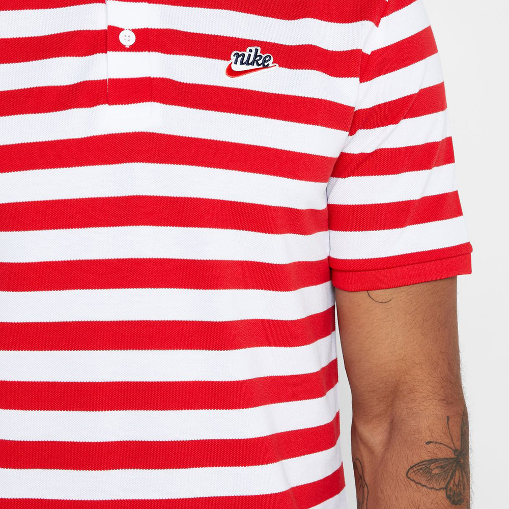 Мужские Поло Nike M NSW HE POLO PQ SCRIPT L Красный photo 3