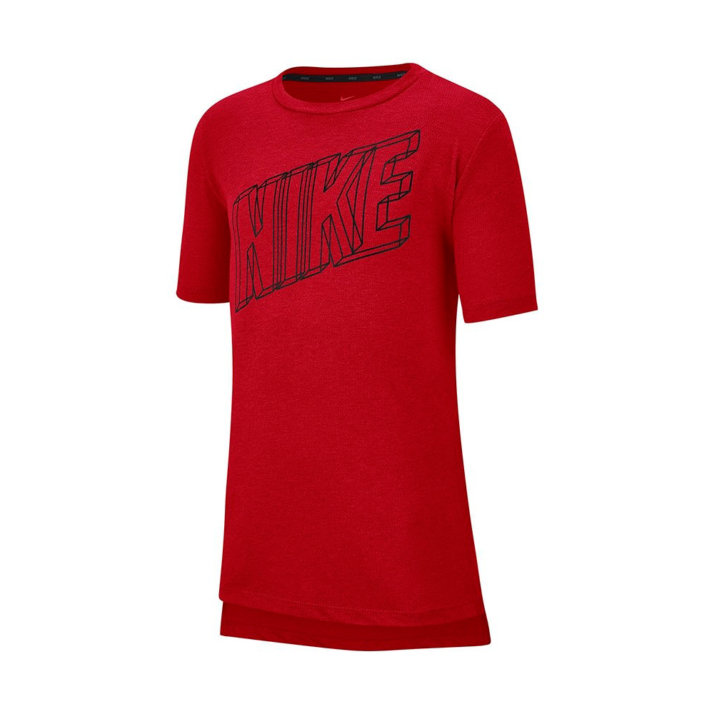 Tricou Nike B NK BRTHE GFX SS TOP / Barbati / L / Rosu photo 1 Tricou Nike B NK BRTHE GFX SS TOP / Barbati / L / Rosu photo 1