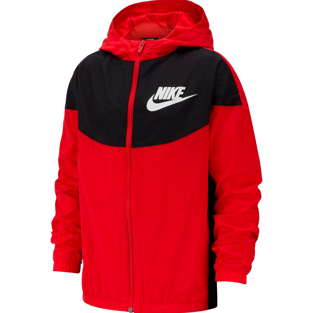 Hanorac Nike B NSW WOVEN JACKET / Barbati / M / Rosu photo 1 Hanorac Nike B NSW WOVEN JACKET / Barbati / M / Rosu photo 1