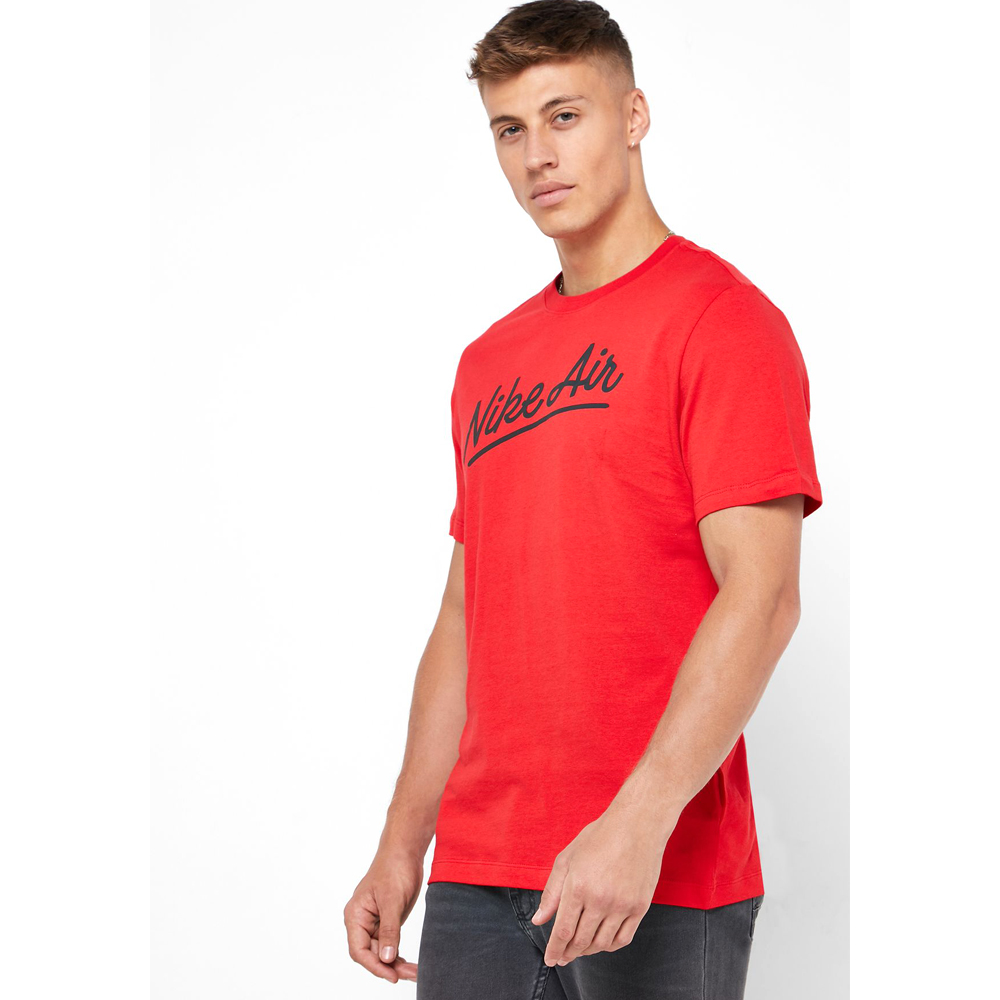 Tricou bărbătesc Nike M NSW SS TEE AIR 1 L Rosu photo 2