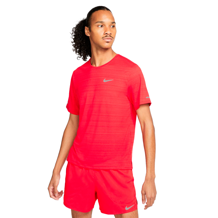 Футболка мужская Nike M NK DF MILER TOP SS 2XL Красный photo 1 Футболка мужская Nike M NK DF MILER TOP SS 2XL Красный photo 1