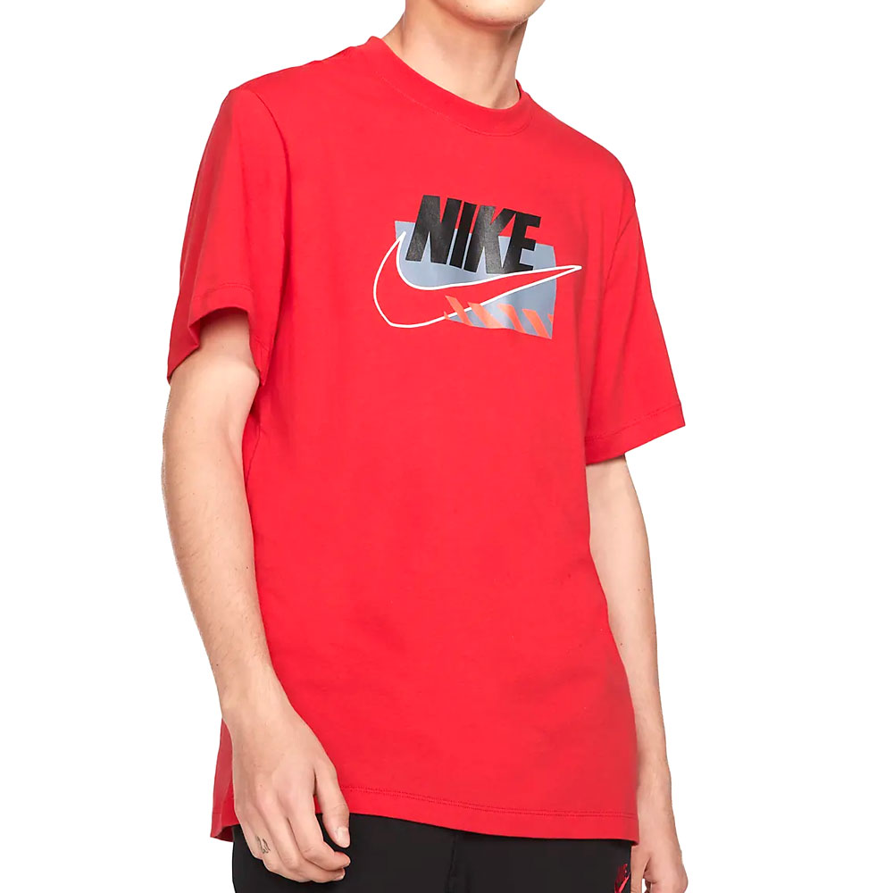 Tricou bărbătesc Nike M NSW TEE SP BRANDMARKS HBR L Rosu photo 1 Tricou bărbătesc Nike M NSW TEE SP BRANDMARKS HBR L Rosu photo 1