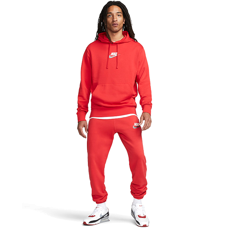 Брюки Nike M NK CLUB+ FT CF PANT LBR XS Красный Мужской photo 3