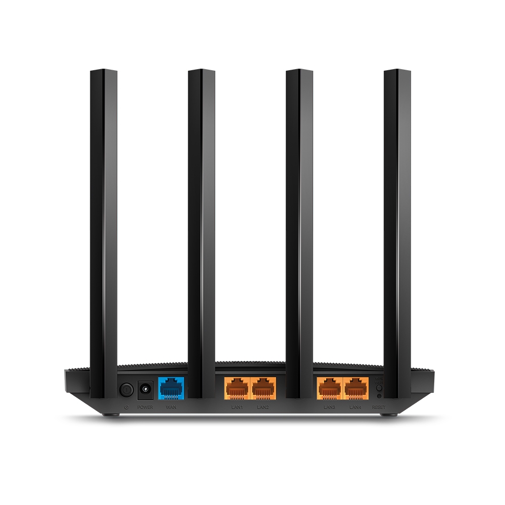 TP-LINK  Archer C6U  AC1200 Dual Band Wireless Gigabit Router, Atheros, 867Mbps at 5Ghz + 300Mbps at 2.4Ghz, 802.11ac/a/b/g/n, MU-MIMO, Beamforming, 1 Gigabit WAN + 4 Gigabit LAN, USB for 4G modem/Media/FTPserver, 4 external antennas + 1 int. antenna photo 3