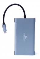 Adaptor Multiport Gembird A-CM-COMBO7-01/ USB-C/ 3xUSB-A/ 1xUSB-C (PD 100W)/ HDMI/ VGA/ miniJack 3.5mm/ SD/ microSD thumbnav 2