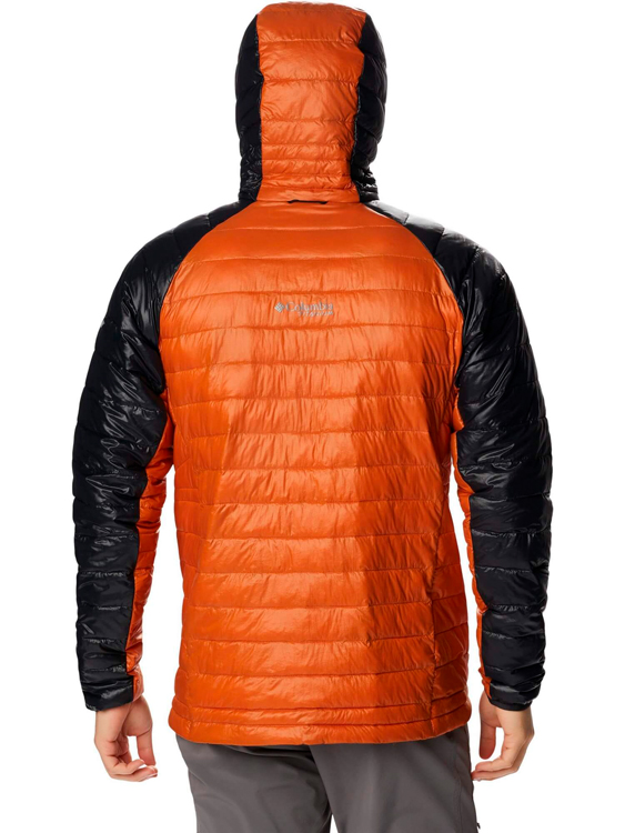 Geacă pt Barbati Columbia Platinum Peak Hooded Jacket S Portocaliu photo 2