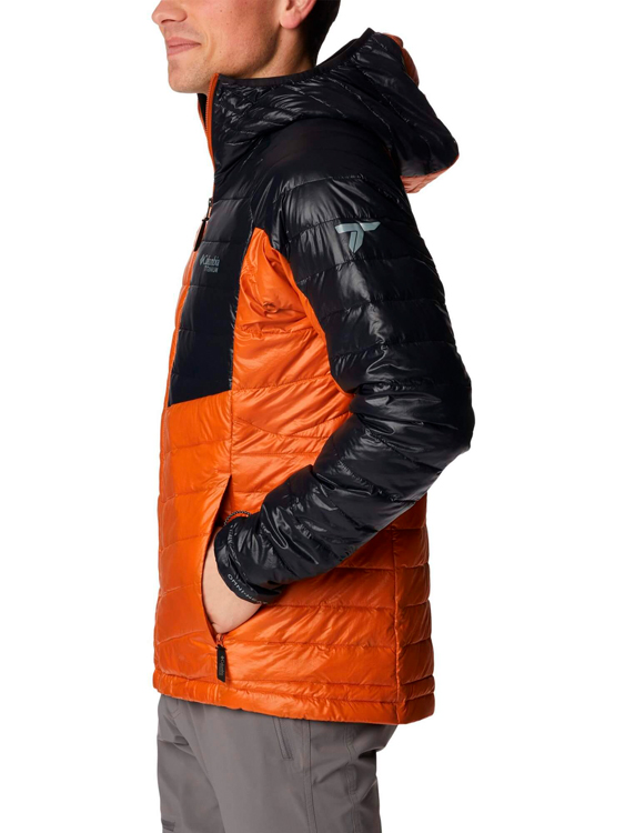 Geacă pt Barbati Columbia Platinum Peak Hooded Jacket S Portocaliu photo 3