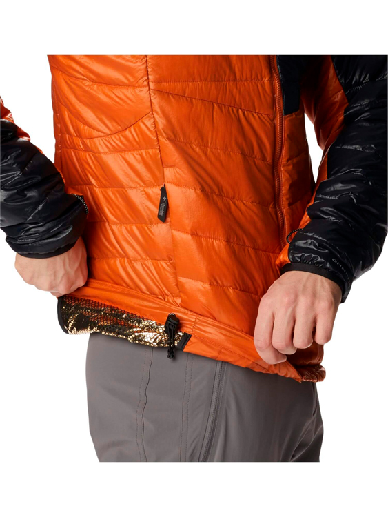 Geacă pt Barbati Columbia Platinum Peak Hooded Jacket S Portocaliu photo 5