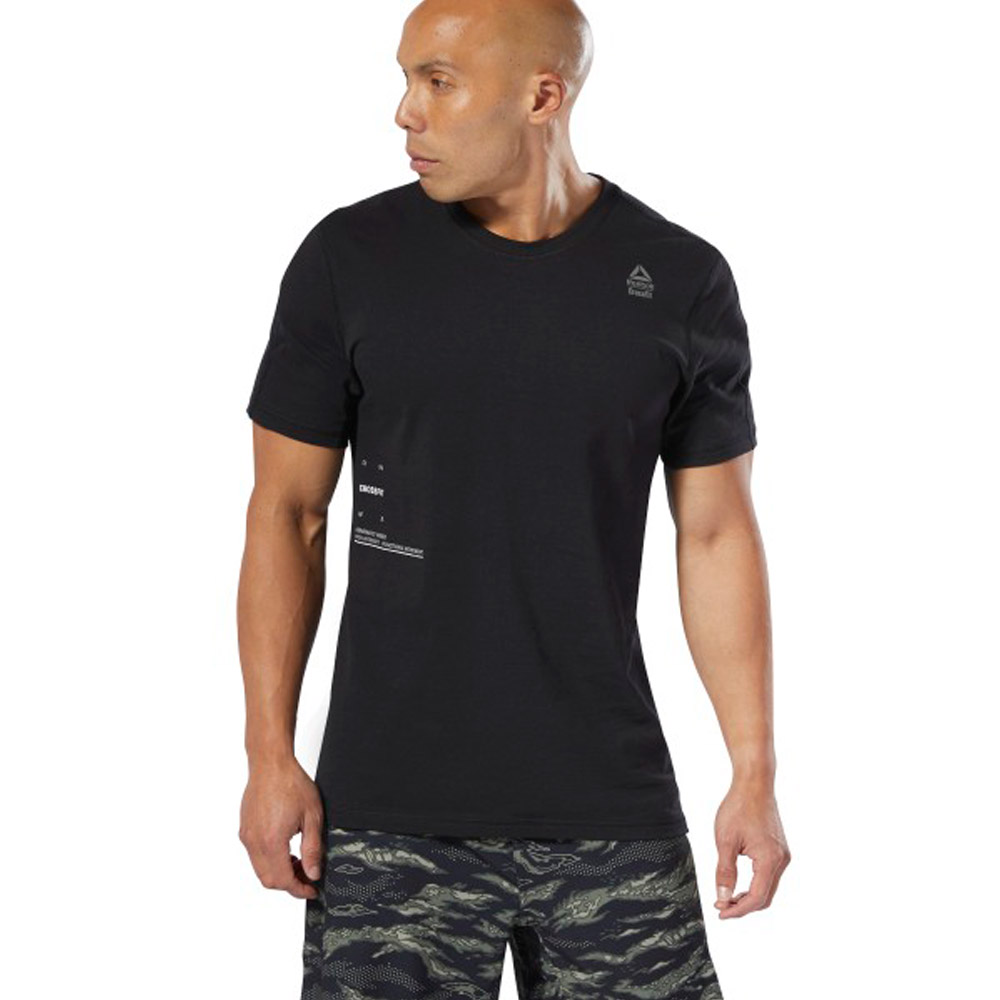 Tricou bărbătesc Reebok RC  Mesh Move Tee L Negru photo 3