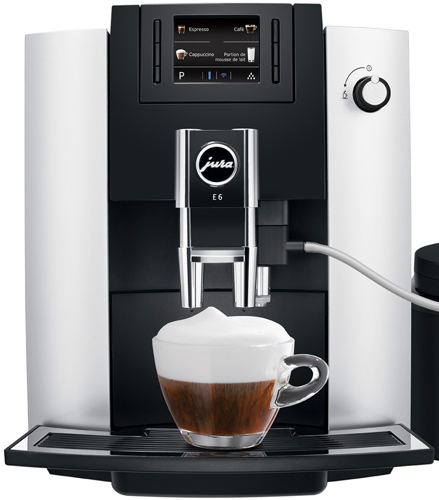 Aparat de cafea Espresso JURA E6 Platin,15058 / 15 bar / Espresso photo 2