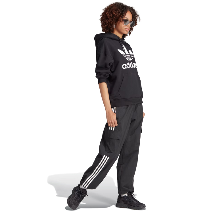 Hanorac Adidas TRF HOODIE S Negru Femei photo 2