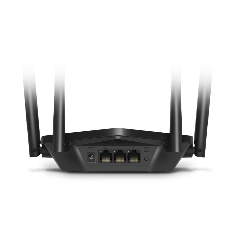 Wi-Fi Router MERCUSYS MR60X / AX1500 Dual Band / Wi-Fi6 / Gigabit / 1WAN+2LAN / 4 external antennas photo 2