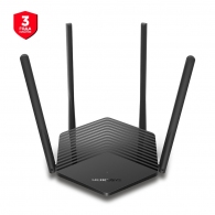 Wi-Fi Router MERCUSYS MR60X / AX1500 Dual Band / Wi-Fi6 / Gigabit / 1WAN+2LAN / 4 external antennas thumbnav 1