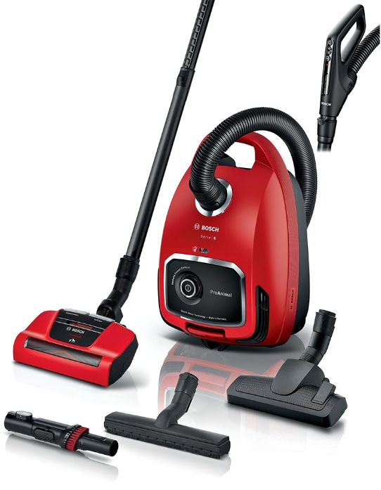 Пылесос с мешком Bosch tehno-trendsrl681858 / 700Вт / Красный photo 3
