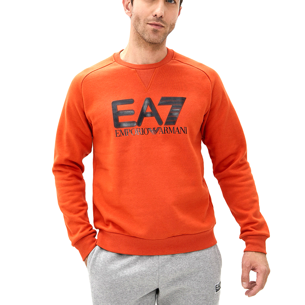 Hanorac pt bărbați EA7 EMPORIO ARMANI SWEATSHIRT M S Portocaliu photo 1 Hanorac pt bărbați EA7 EMPORIO ARMANI SWEATSHIRT M S Portocaliu photo 1