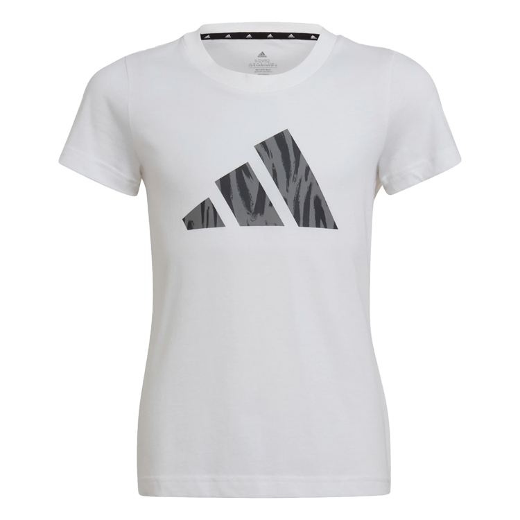 Tricou Adidas G 3BAR GFX Tee / Femei / 128 / Alb photo 1