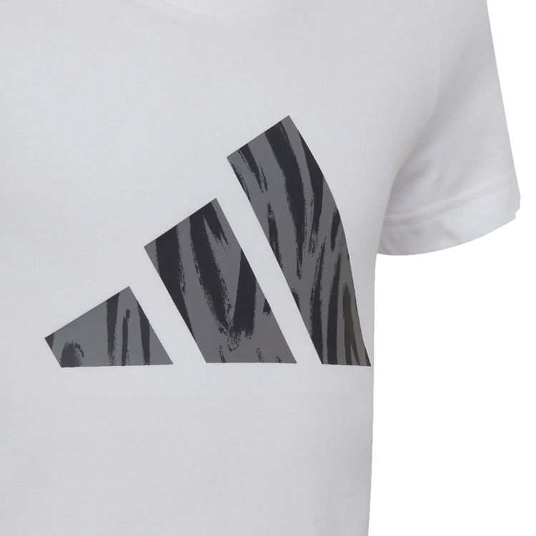Tricou Adidas G 3BAR GFX Tee / Femei / 128 / Alb photo 5