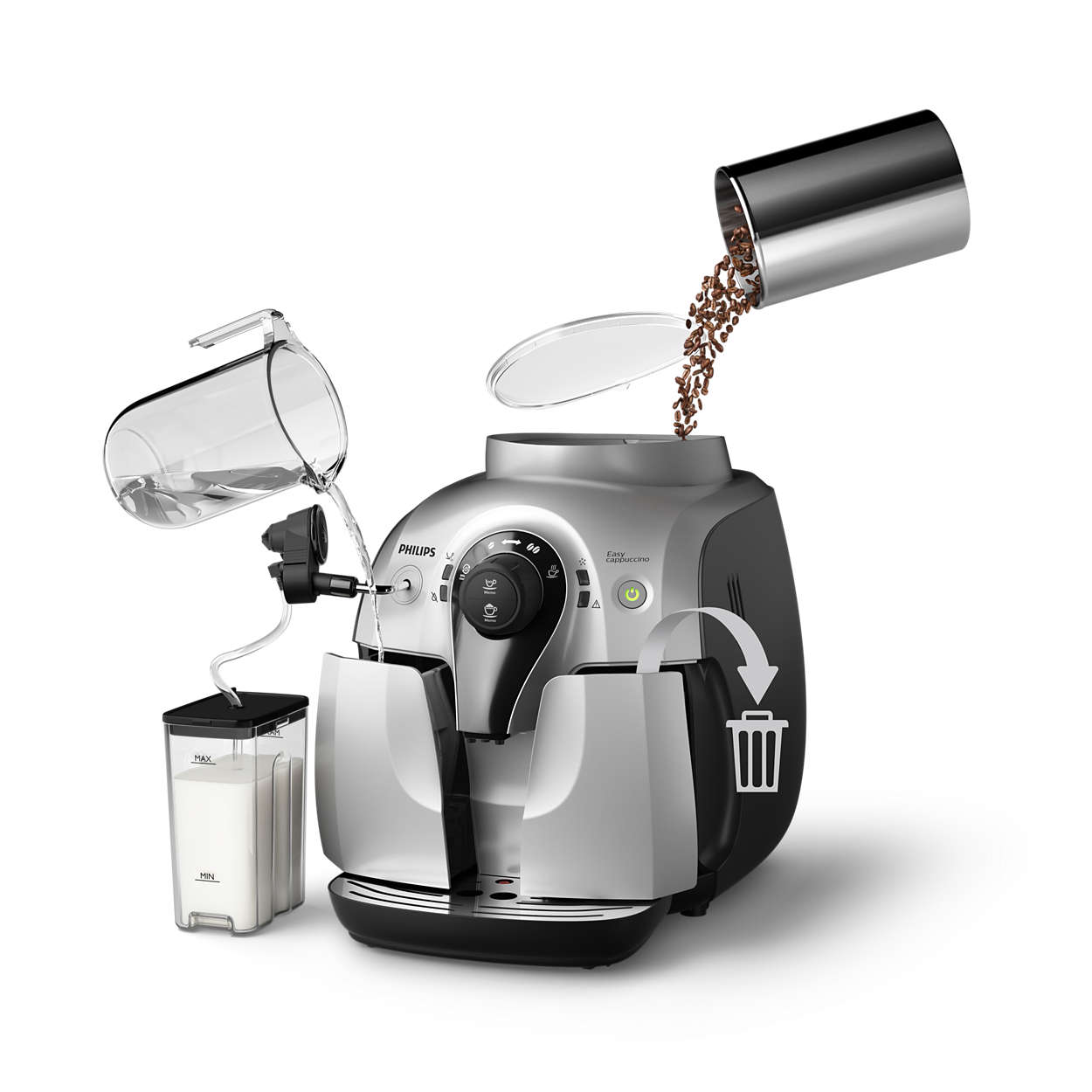 Aparat de cafea Espresso Philips HD8652/59 / 15 bar / Espresso photo 4