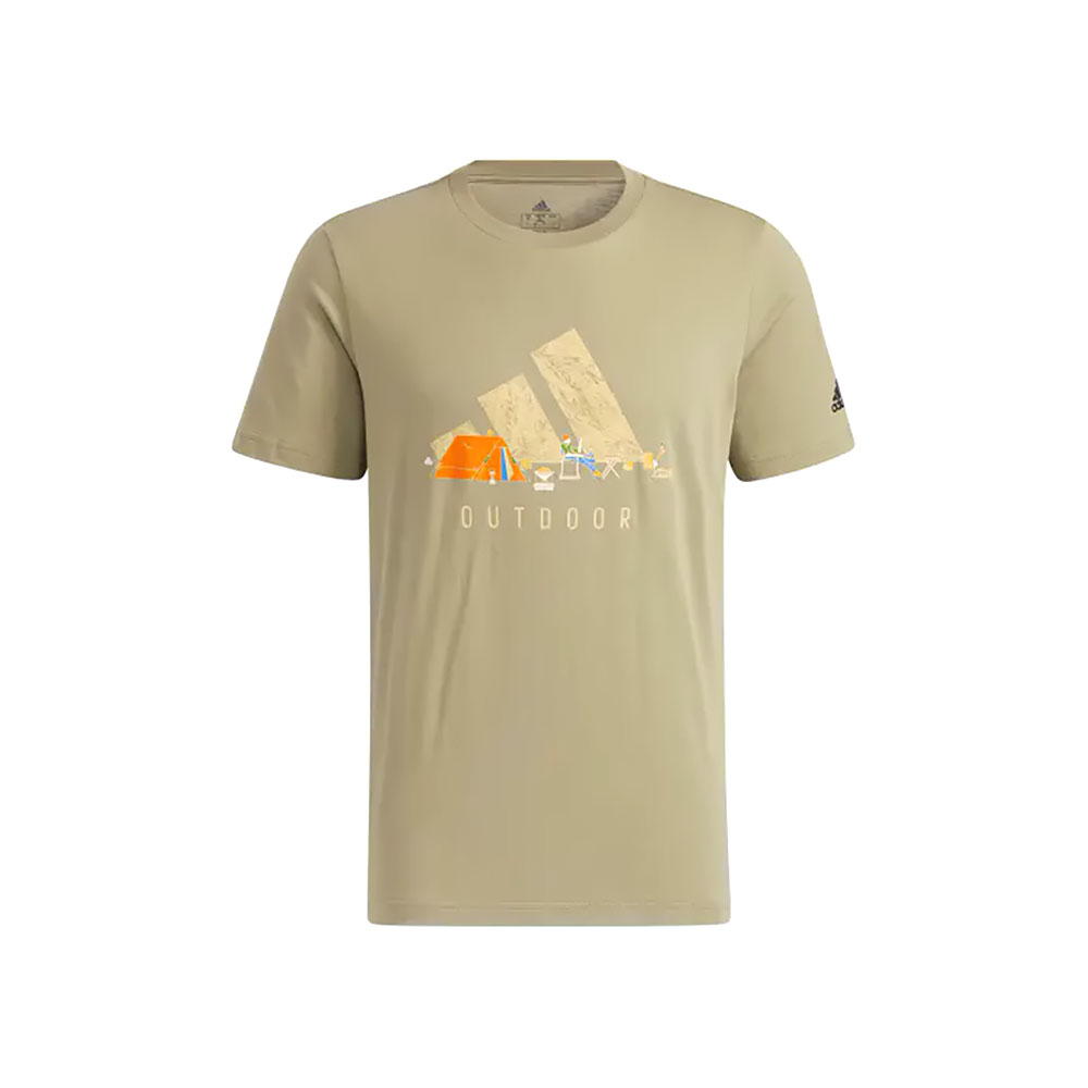 Футболка мужская Adidas SS LOGO GFX T S Зеленый photo 1 Футболка мужская Adidas SS LOGO GFX T S Зеленый photo 1