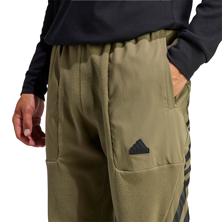 Брюки Adidas M FI 3S PT Q4 S Хаки Мужской photo 4