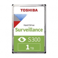 3.5” HDD 1.0TB  Toshiba HDWV110UZSVA  S300,  Surveillance, CMR Drive, 24x7, 5700rpm, 64MB, SATAIII thumbnav 1