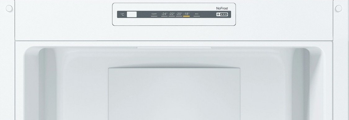 Frigider cu doua usi Bosch KGN33NW206 / 306 l / 176 cm / F / Alb photo 7