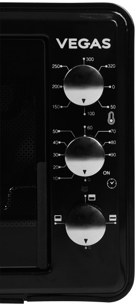 Cuptor electric Vegas VEO-8445B, 45 l, 1500 W, Negru photo 7