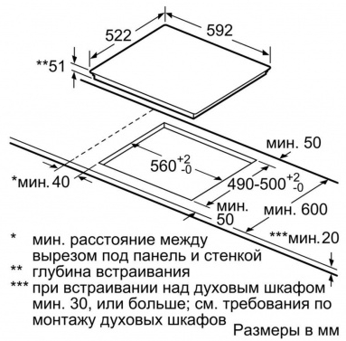 Встраиваемая индукционная панель Bosch PVQ611FC5E photo 2