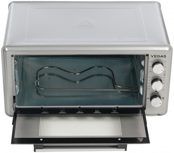 Cuptor electric Vegas VEO-8045G, 45 l, 1500 W, Inox photo 4
