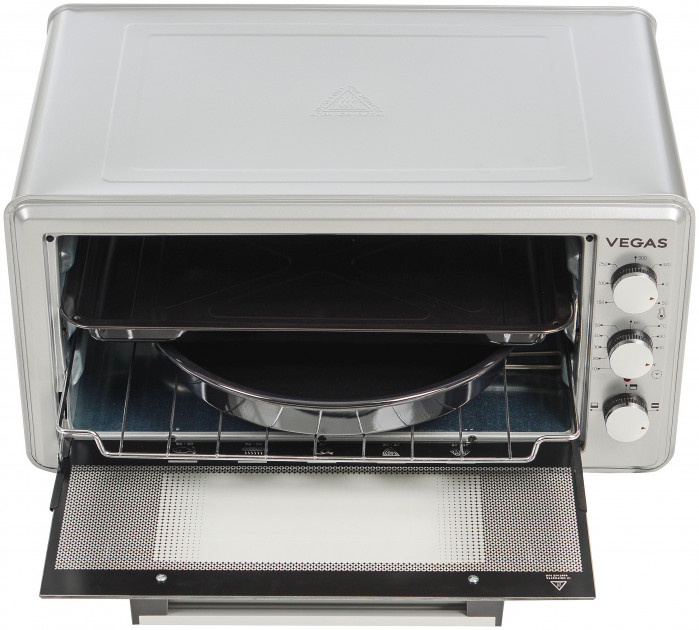 Cuptor electric Vegas VEO-8045G, 45 l, 1500 W, Inox photo 6
