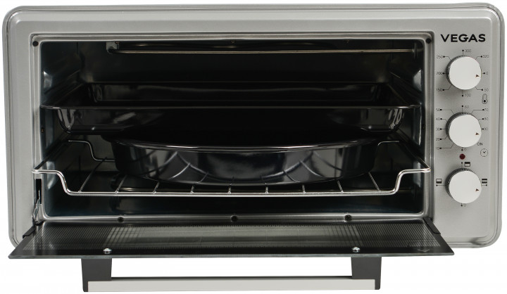 Cuptor electric Vegas VEO-8045G, 45 l, 1500 W, Inox photo 7