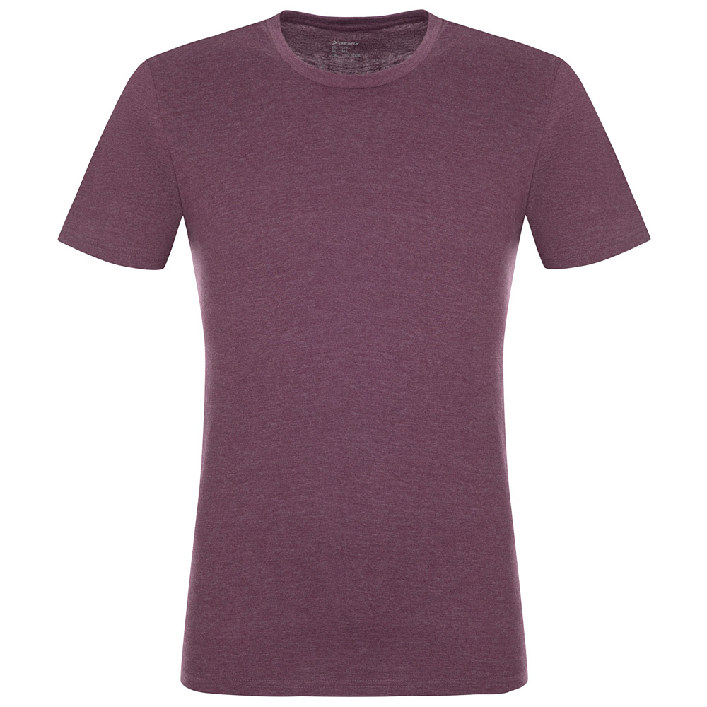 Tricou bărbătesc Demix XL/2XL Bordo photo 1 Tricou bărbătesc Demix XL/2XL Bordo photo 1
