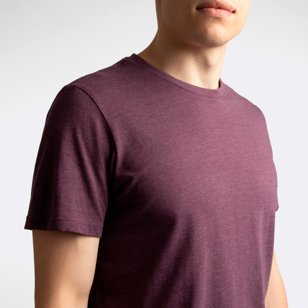 Tricou bărbătesc Demix XL/2XL Bordo photo 4