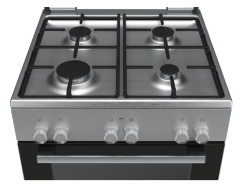 Plita de gaz Bosch HGD625255Q / 4 arzatoare / 60 cm / Inox photo 2