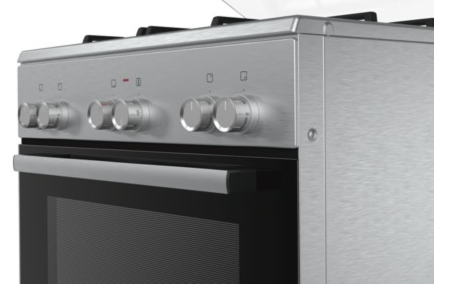 Plita de gaz Bosch HGD625255Q / 4 arzatoare / 60 cm / Inox photo 4