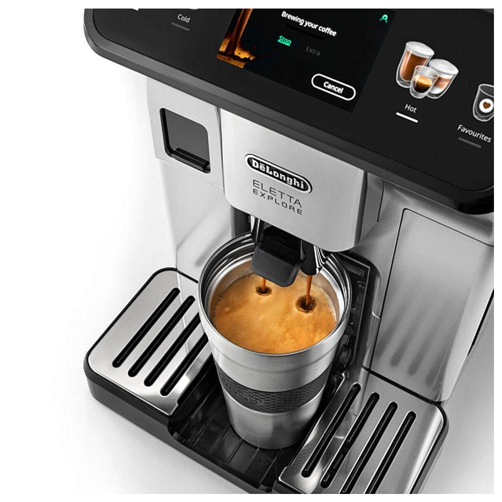 Aparat de cafea Espresso Delonghi ECAM450.55.S / 19 bar / Espresso photo 4