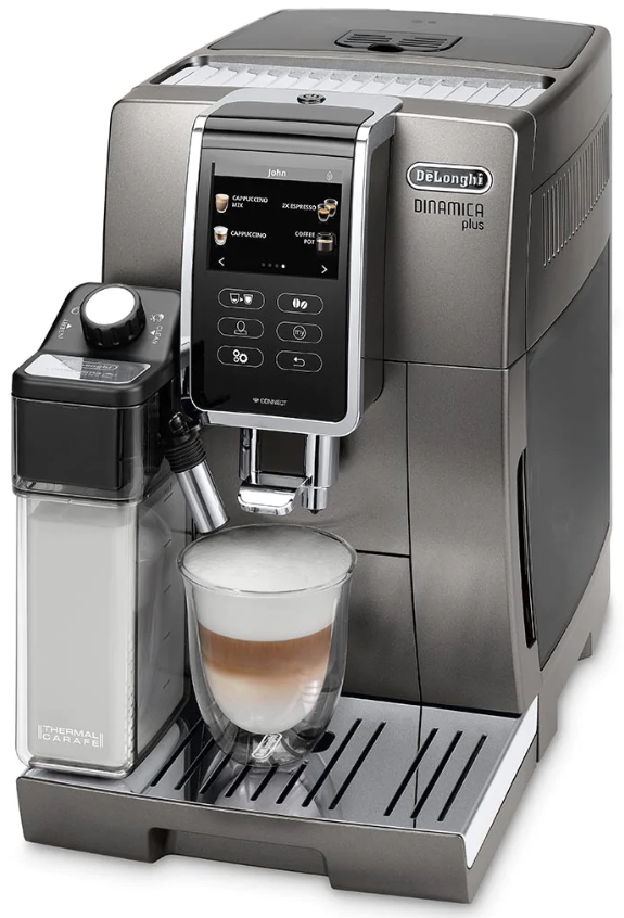Aparat de cafea Espresso Delonghi ECAM37095T / 19 bar / Espresso photo 1 Aparat de cafea Espresso Delonghi ECAM37095T / 19 bar / Espresso photo 1