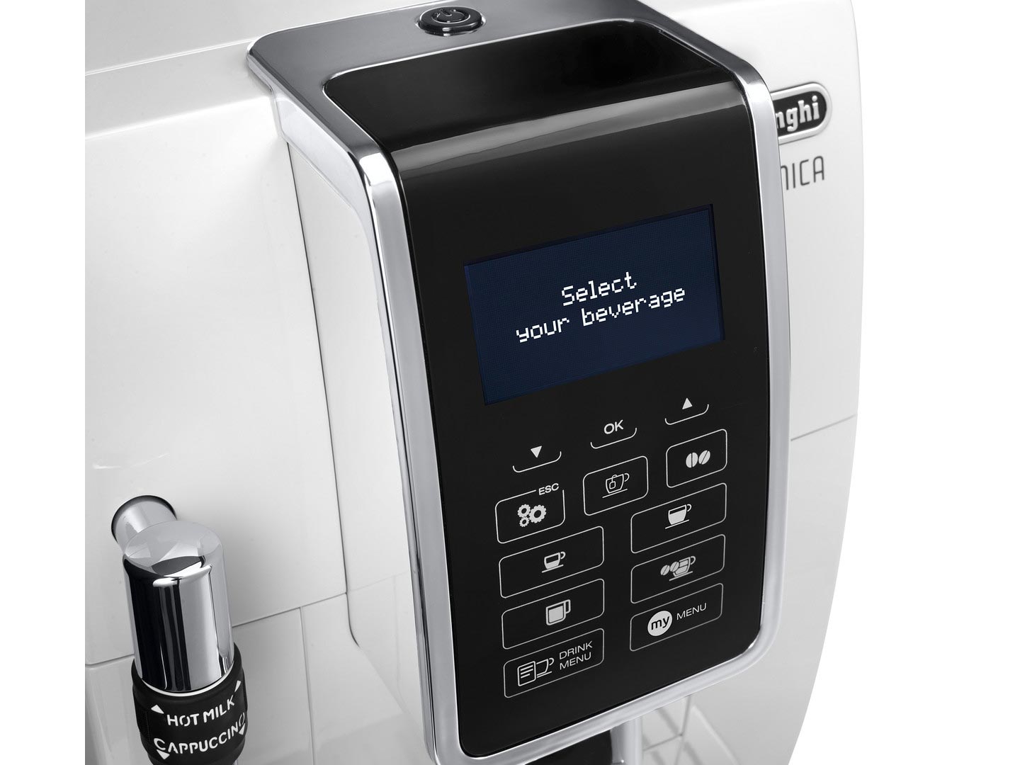 Aparat de cafea Espresso Delonghi ECAM350.35.W / 15 bar / Espresso photo 2