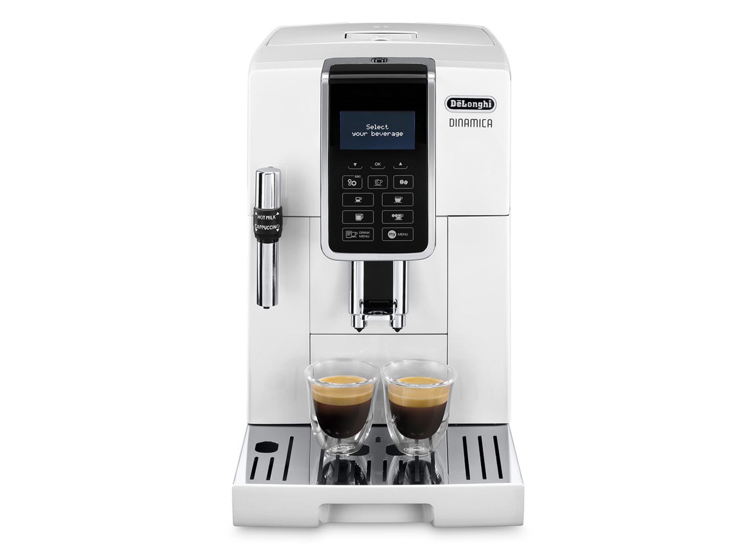 Aparat de cafea Espresso Delonghi ECAM350.35.W / 15 bar / Espresso photo 4