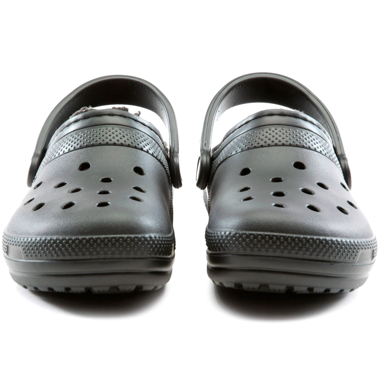 Slapi Crocs Classic Lined Clog pt Barbati / 43-44 / Negru photo 5