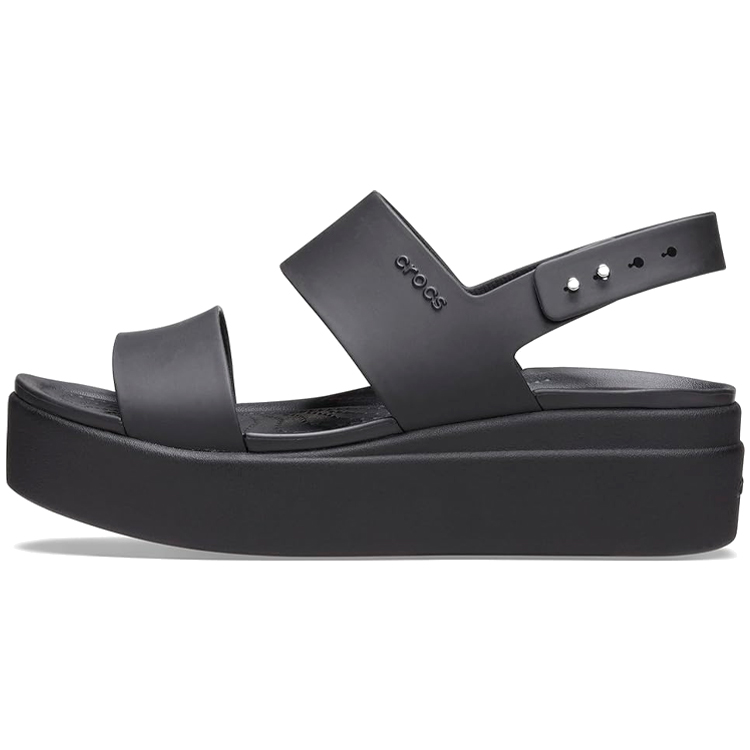 Sandale Crocs Brooklyn Low pt Femei / 38-39 / Negru photo 1