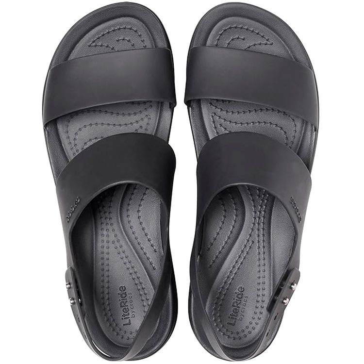Sandale Crocs Brooklyn Low pt Femei / 38-39 / Negru photo 3