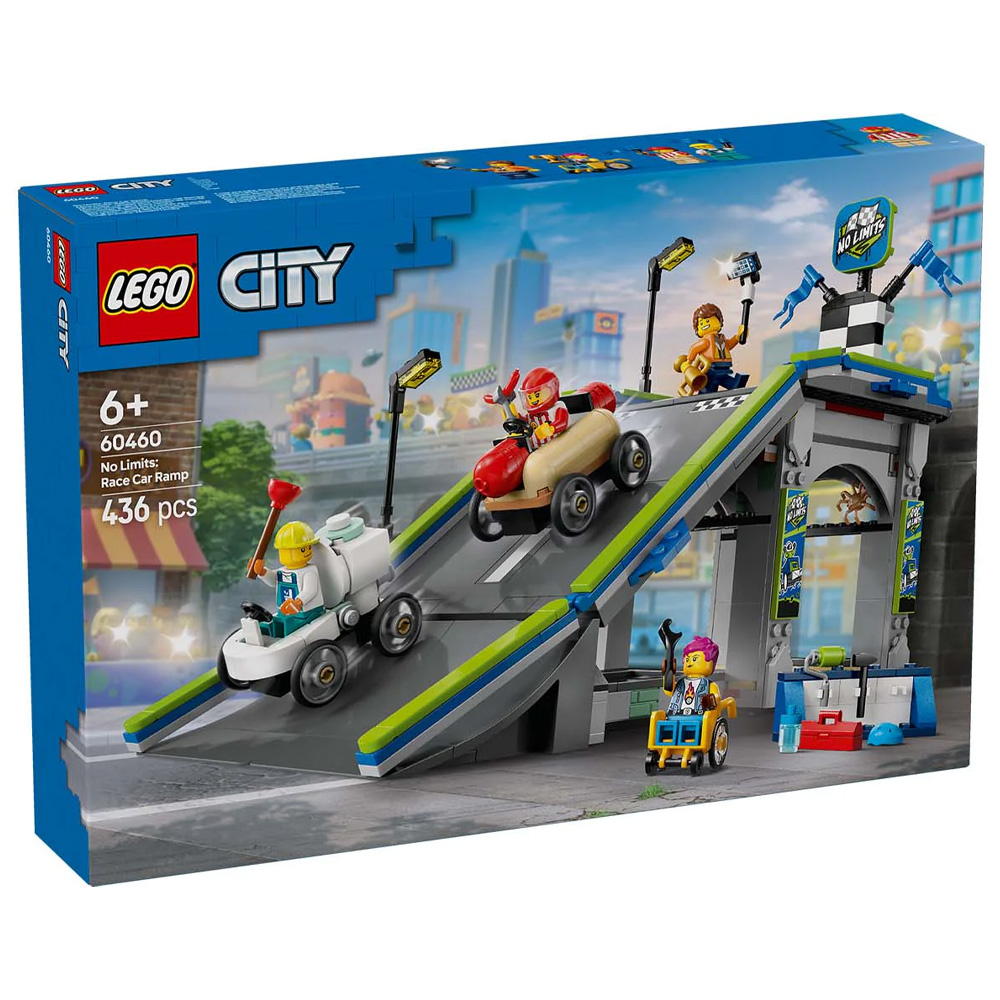 Конструктор Lego City No Limits: Race Car Ramp Track 60460  от 6+ лет photo 3