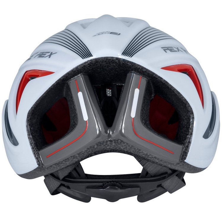 Casca de bicicleta Force REX Alb-gri 902860 photo 3