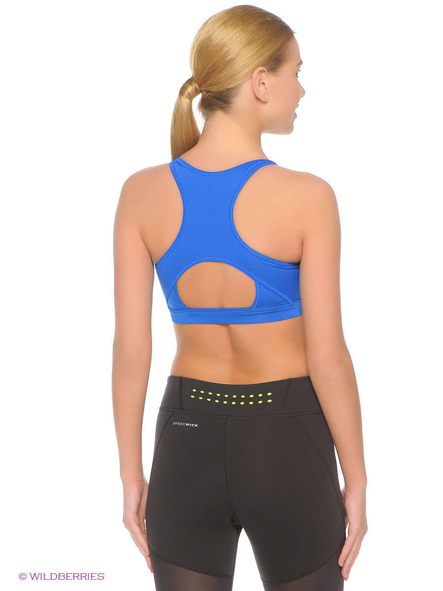 Bra sportive Reebok MS BRA / Femei / XS / Albastru photo 3