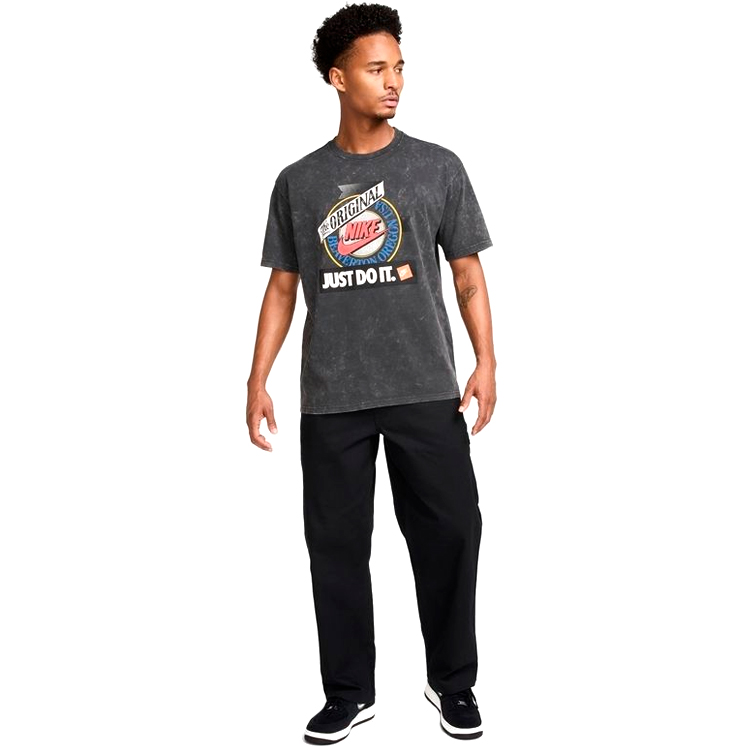 Футболка мужская Nike U NSW TEE M90 TEST PRINT M Серый photo 3